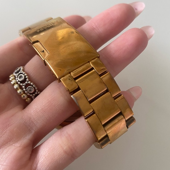 FOSSIL - Rose Gold Watch - Picture 3 of 3